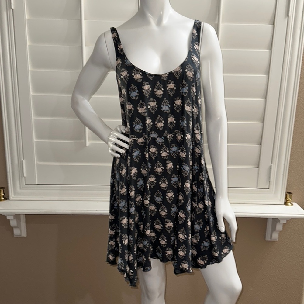 Aerie Patterned Skater Dress